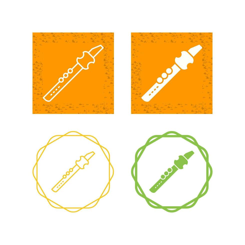 Flute Vector Icon