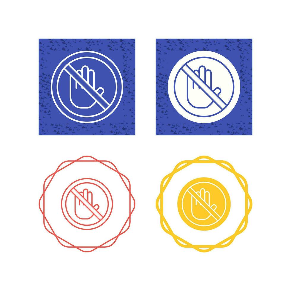 Stop Vector Icon