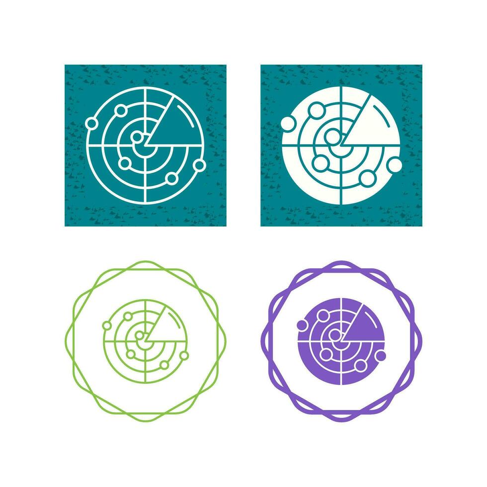 Radar Vector Icon