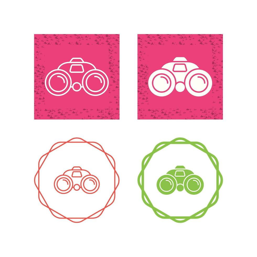 Binocular Vector Icon