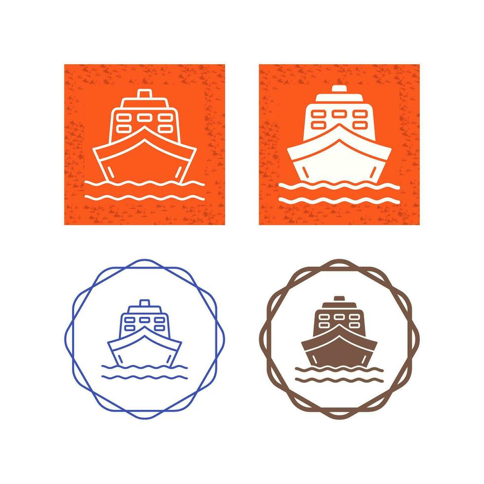 Ship Vector Icon