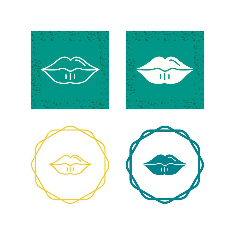 Lips Vector Icon
