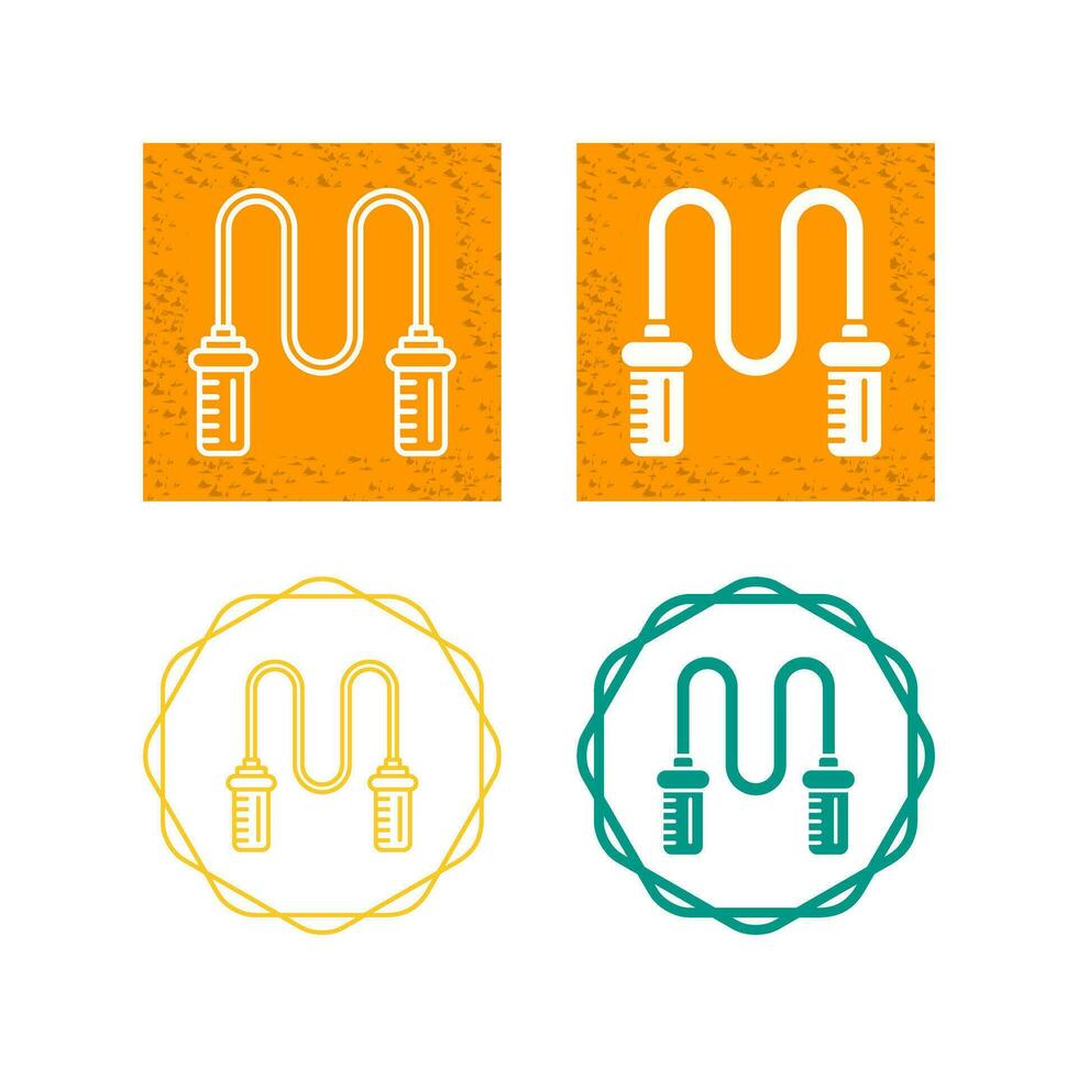 Jumping Rope Vector Icon