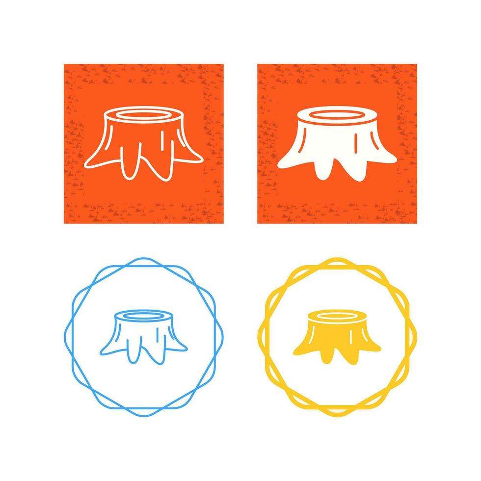 Stump Vector Icon