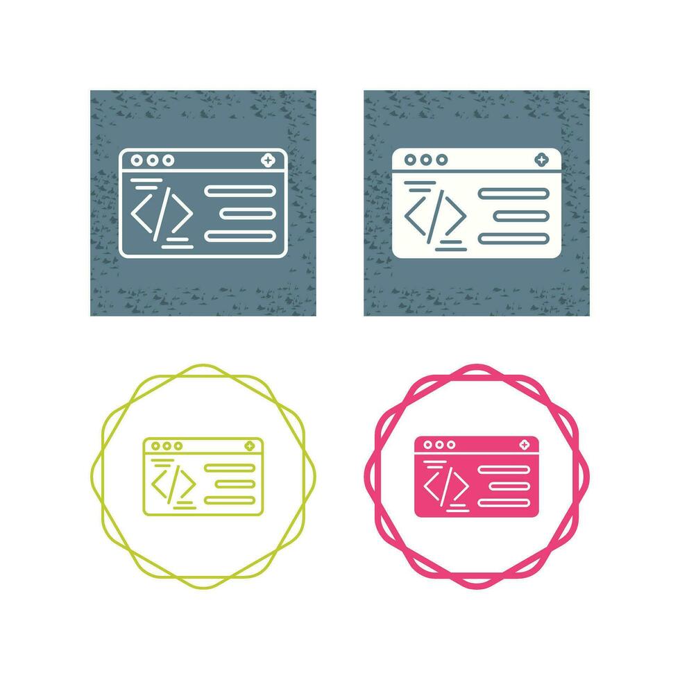 Programming Vector Icon