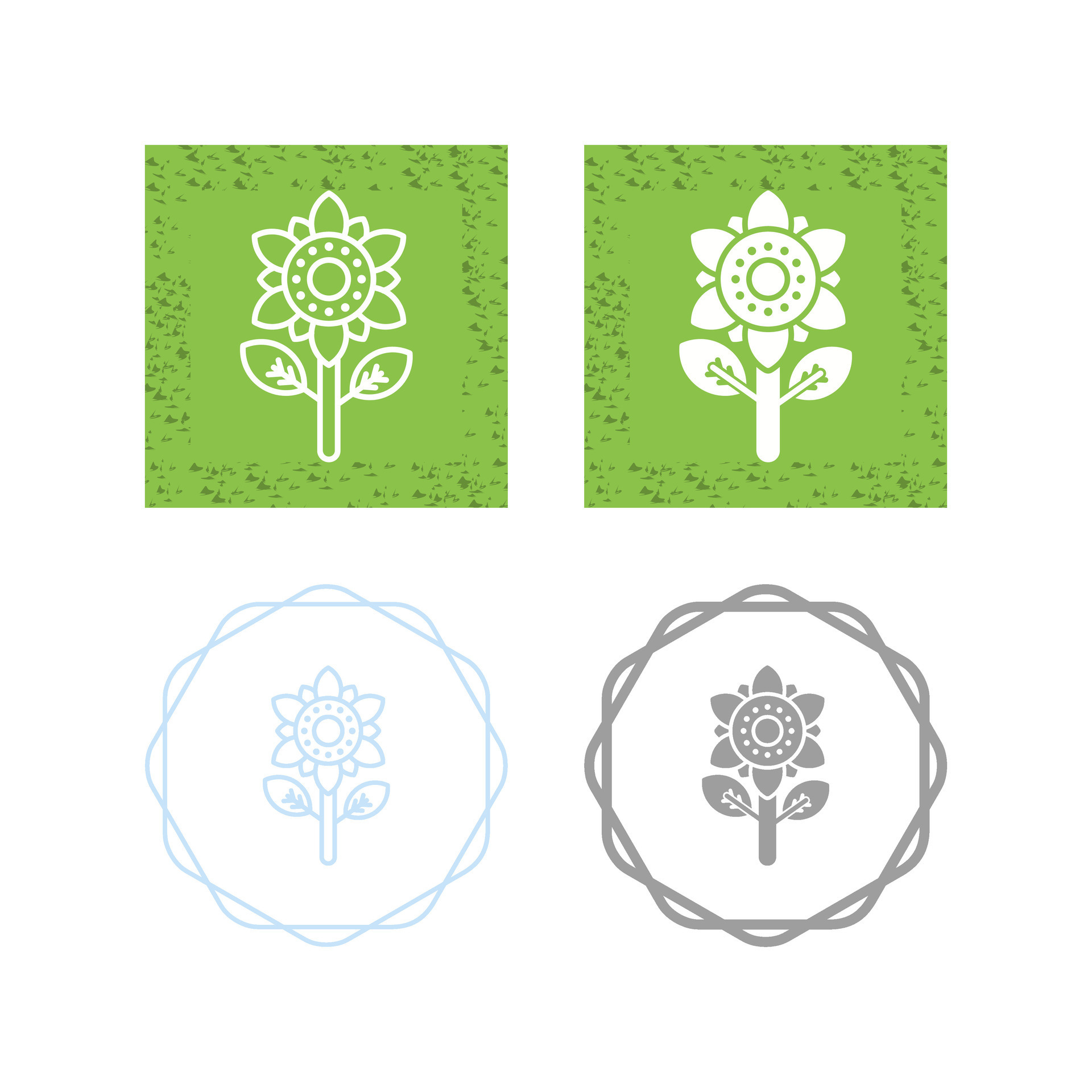 Flower Vector Icon 27349585 Vector Art at Vecteezy