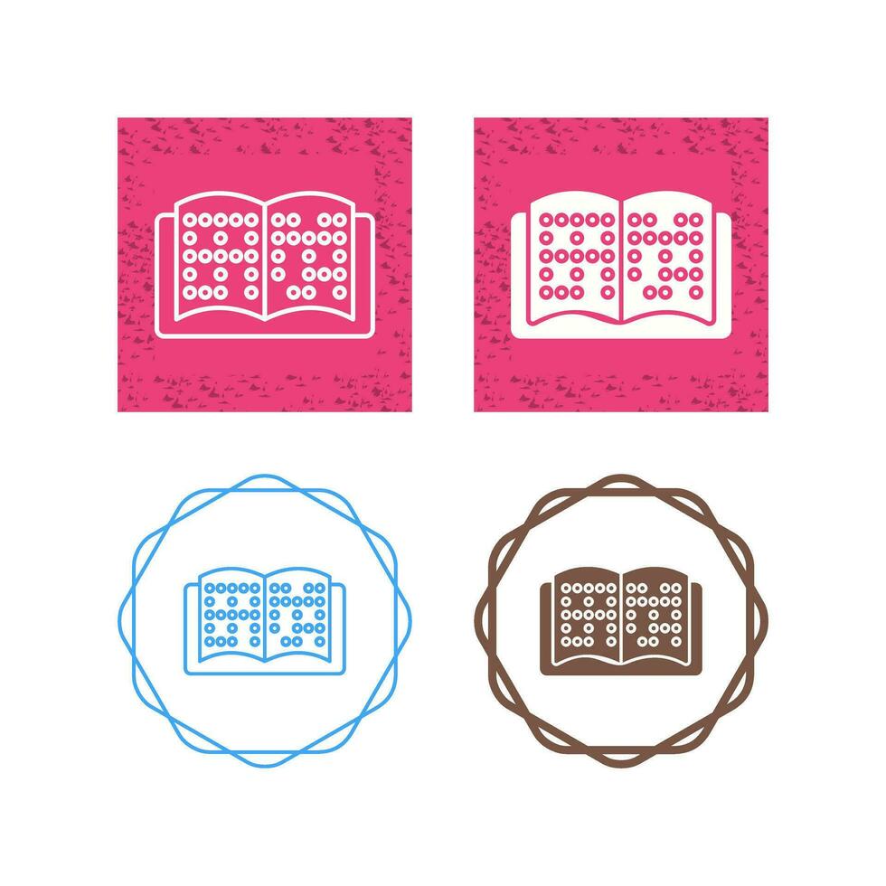 Braille Vector Icon