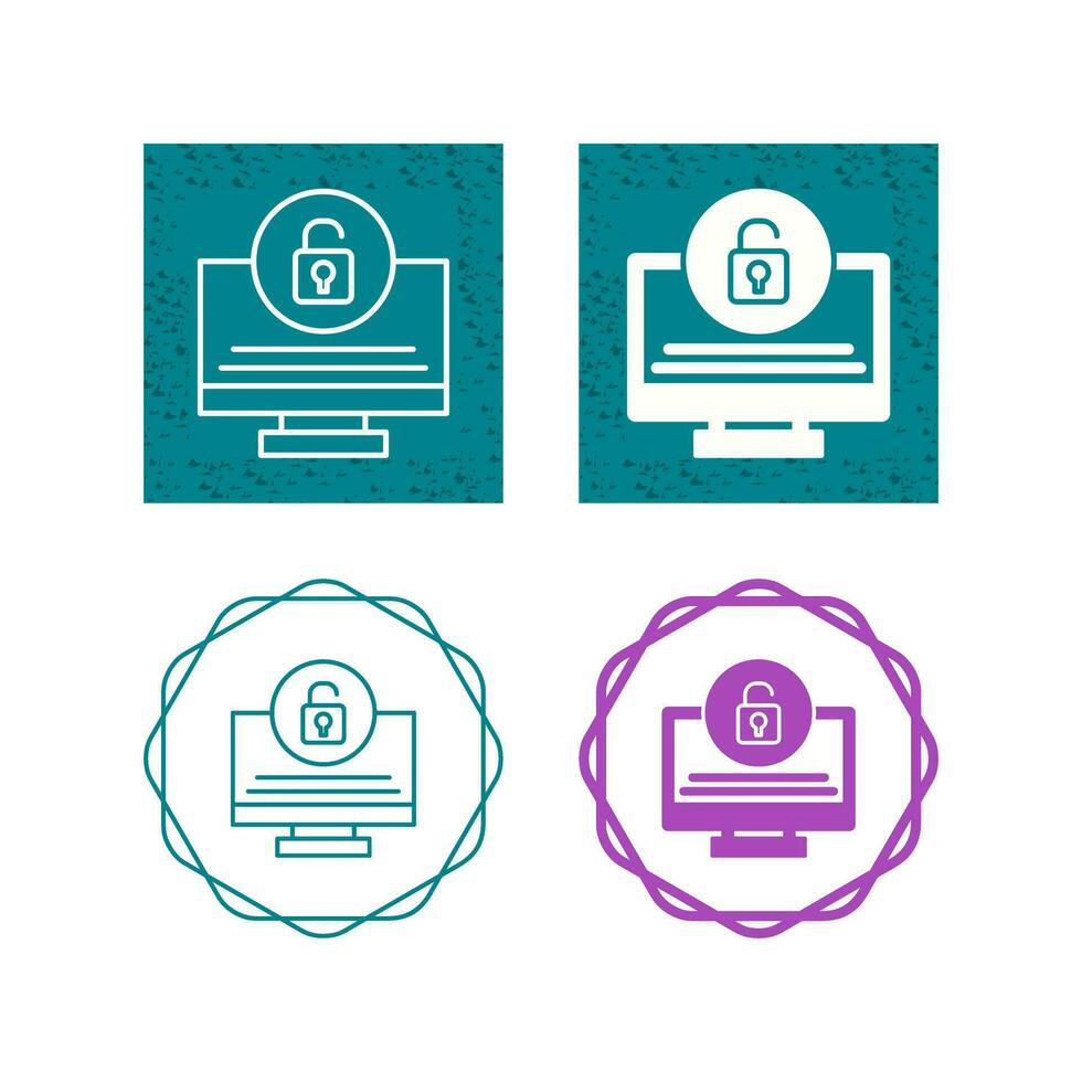 Unlock Vector Icon