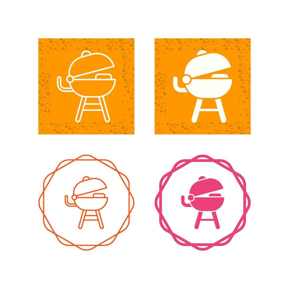 Grilled Vector Icon