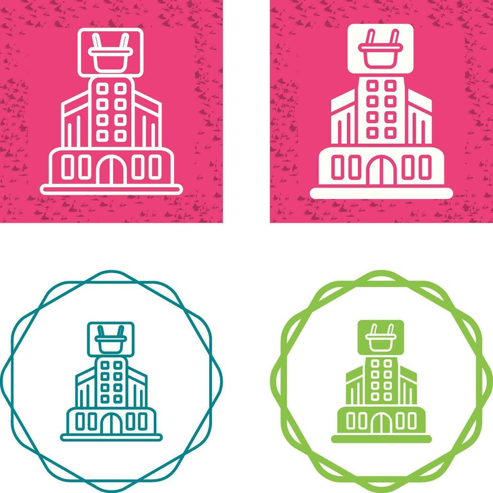 Shopping Mall Vector Icon