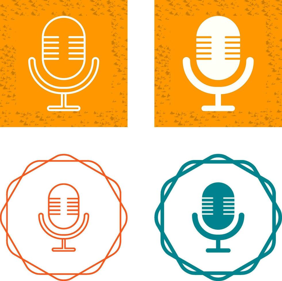 Microphone Vector Icon