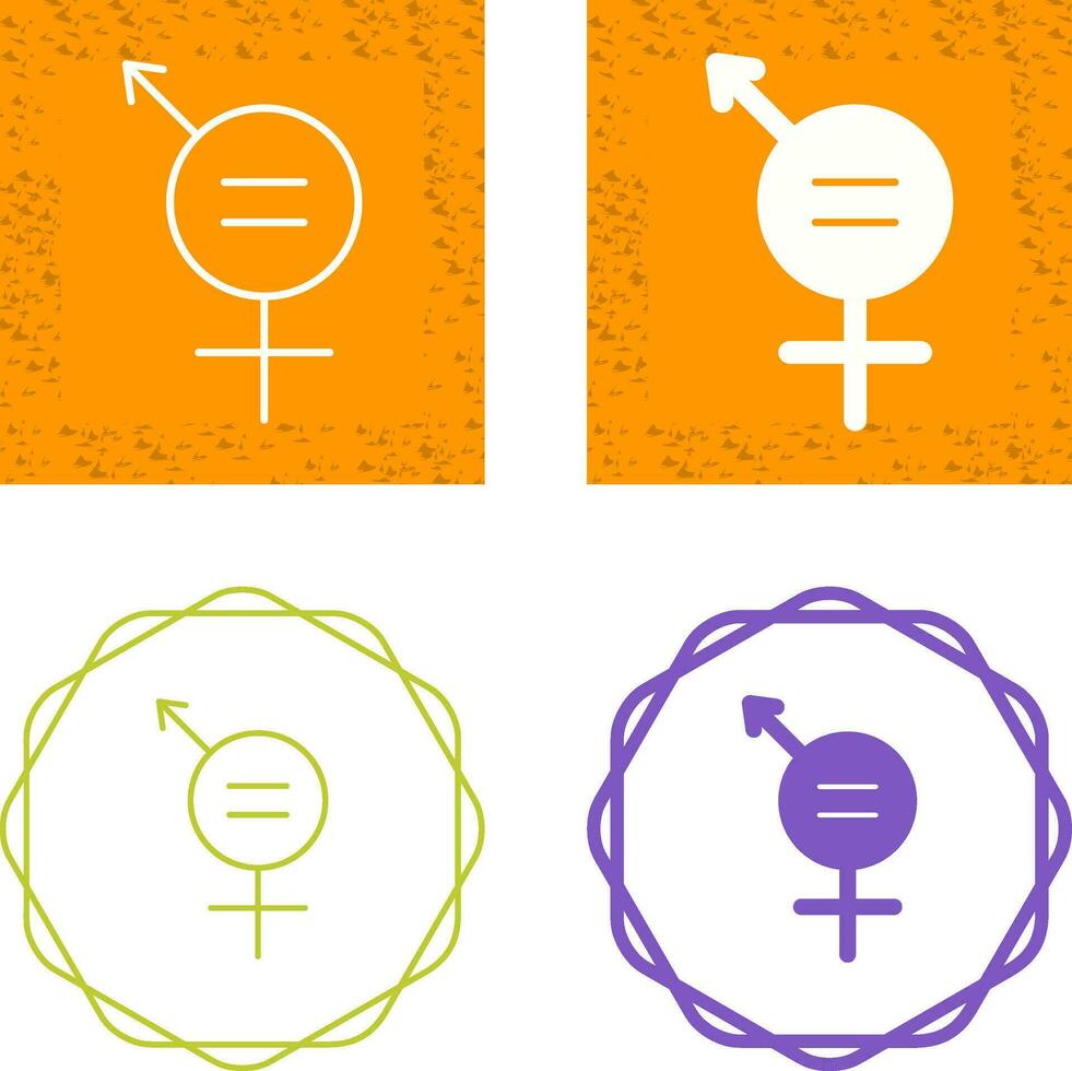 Gender Equality Vector Icon