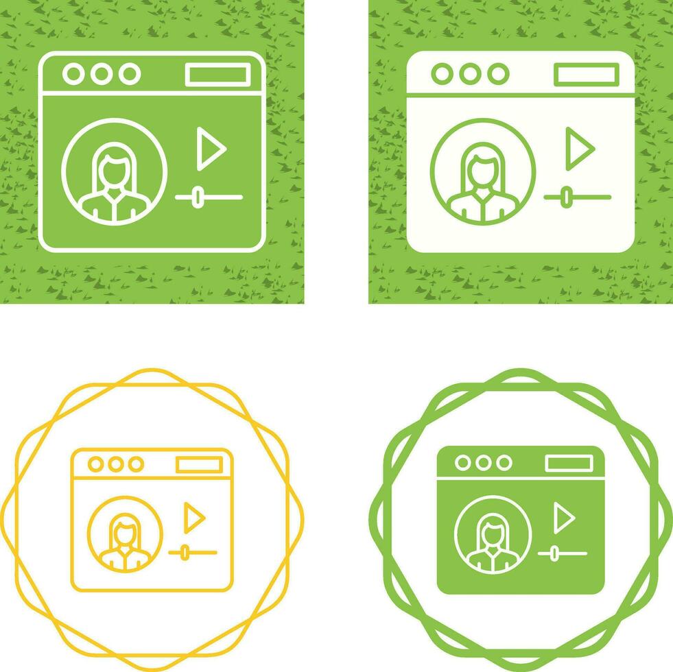 Video Tutorial Vector Icon