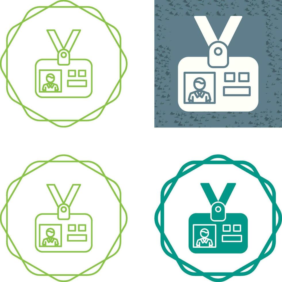 Id Card Vector Icon