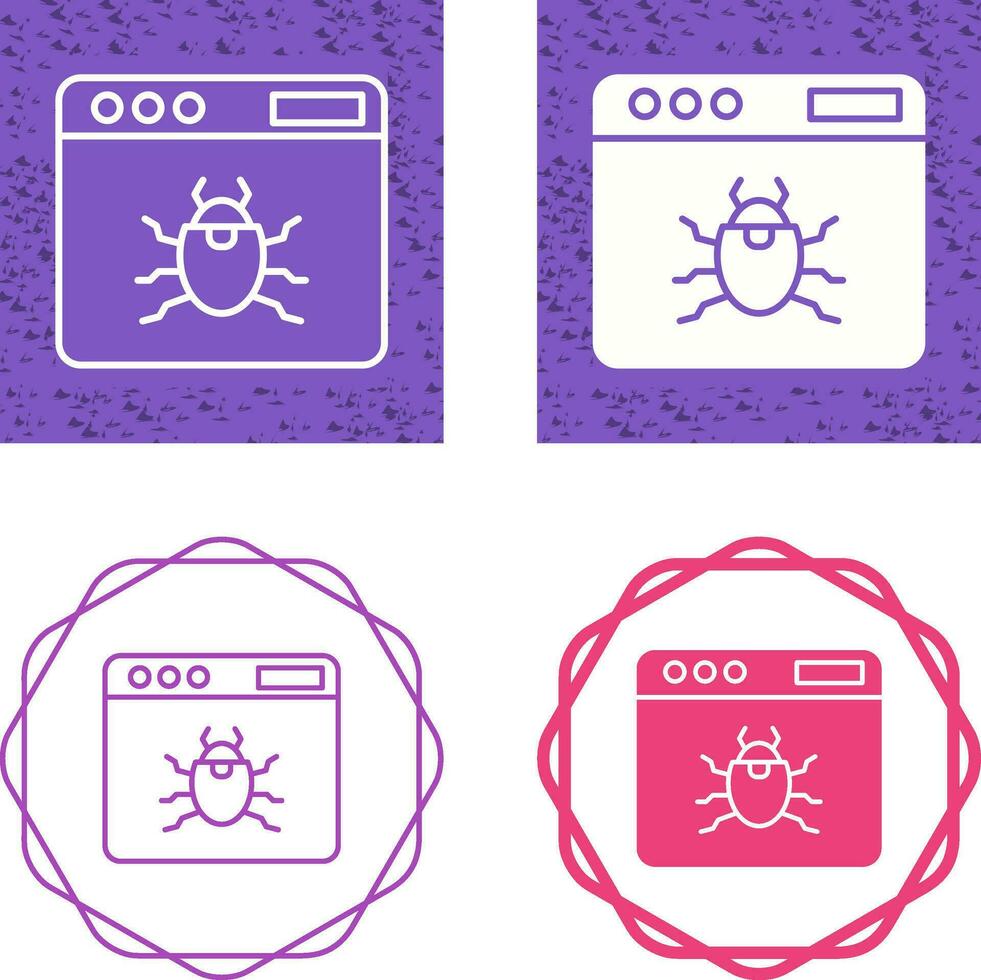 Virus Vector Icon