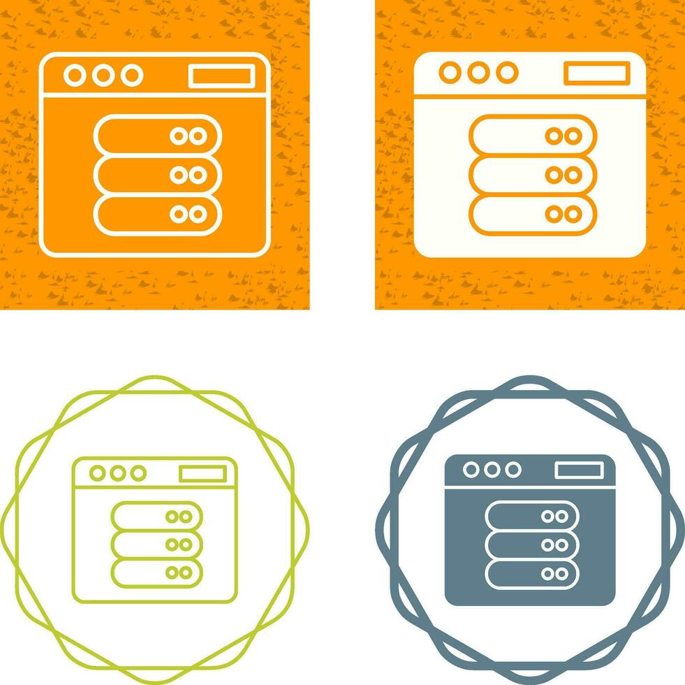 Server Vector Icon