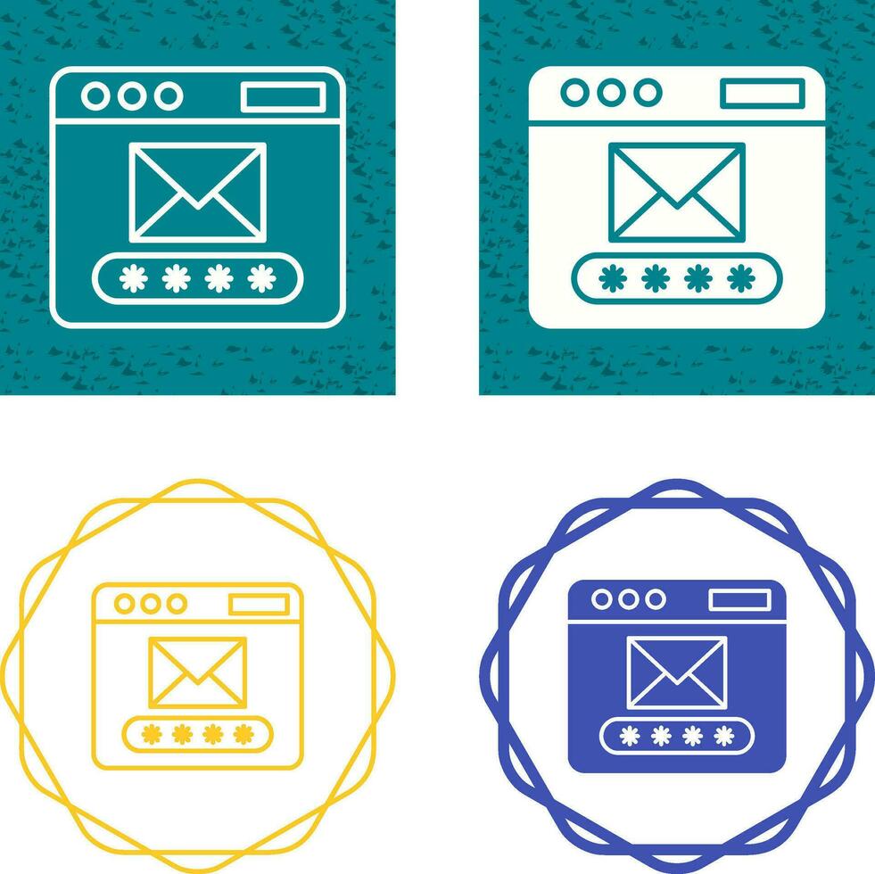 Mail Code Vector Icon