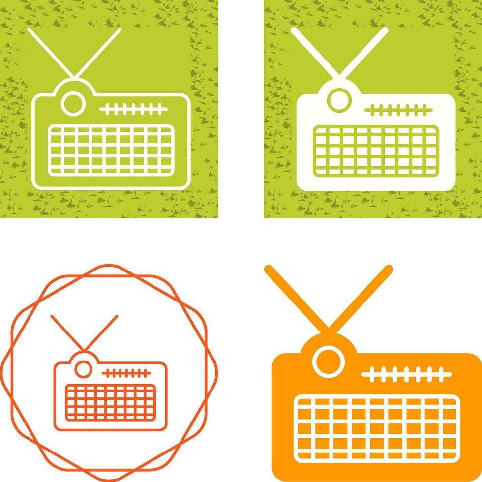 Radio Vector Icon
