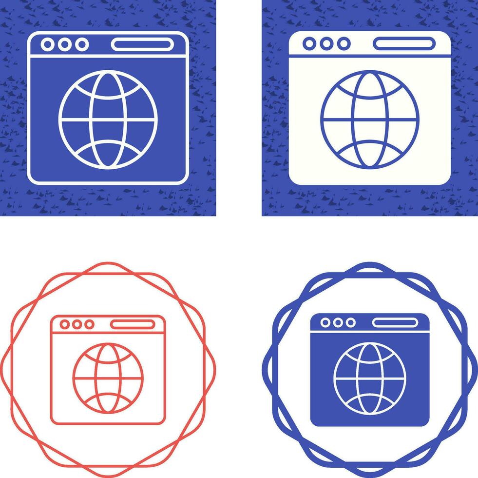 Browser Vector Icon