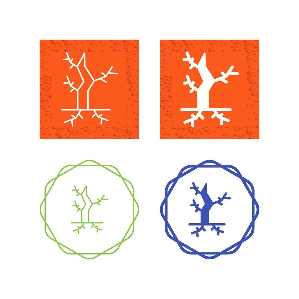 Dead Tree Vector Icon