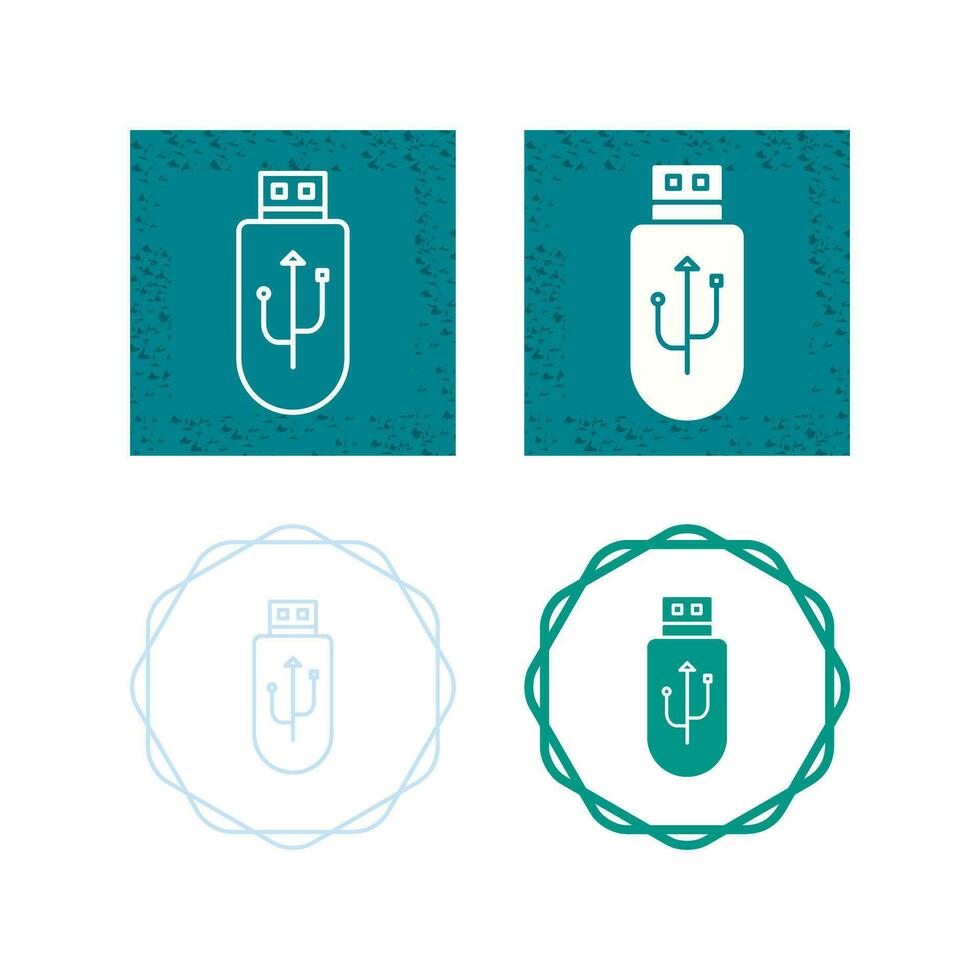 Usb Drive Vector Icon