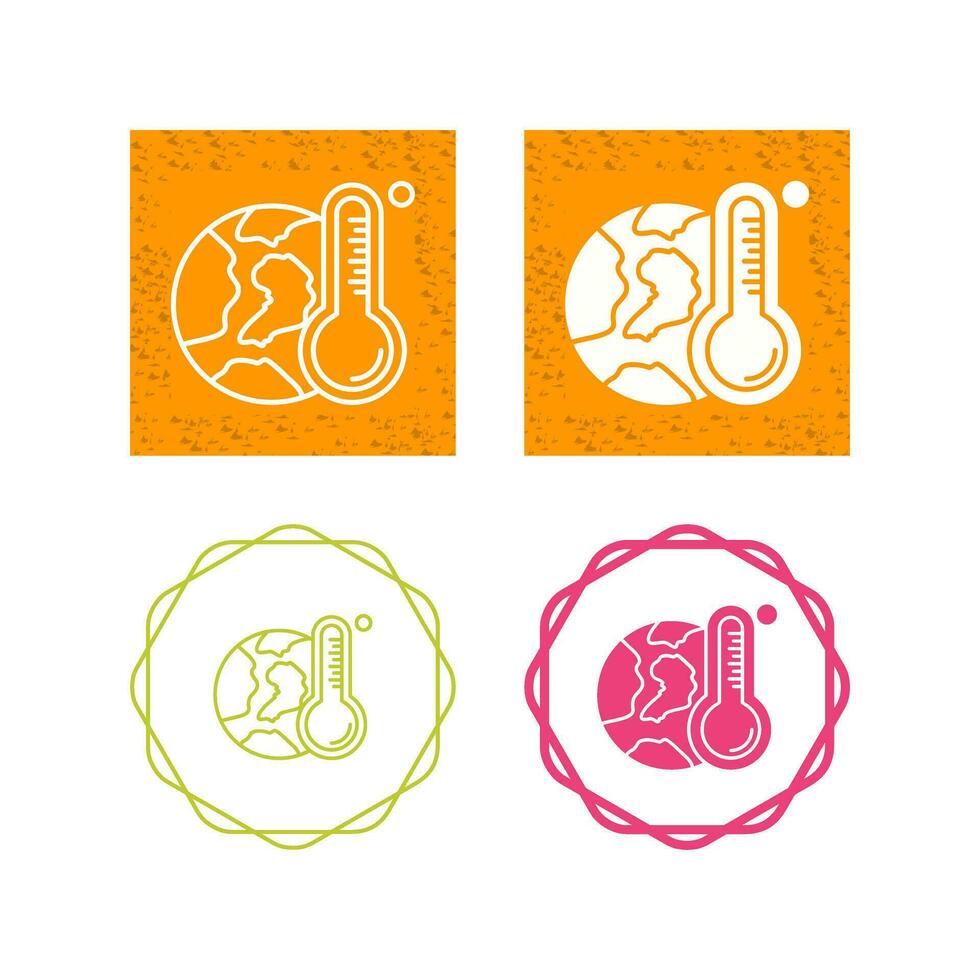 Global Warming Vector Icon