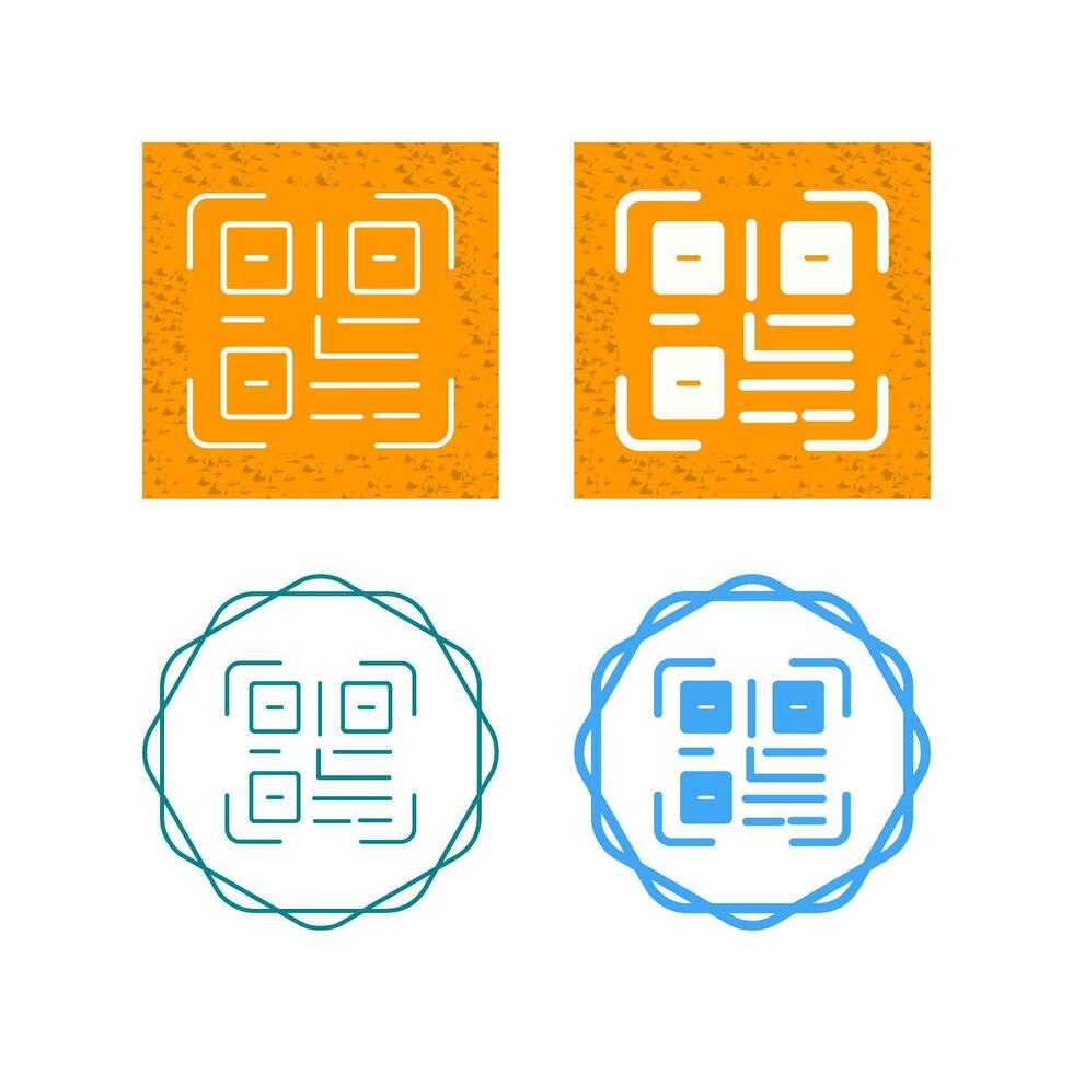Qr code Vector Icon