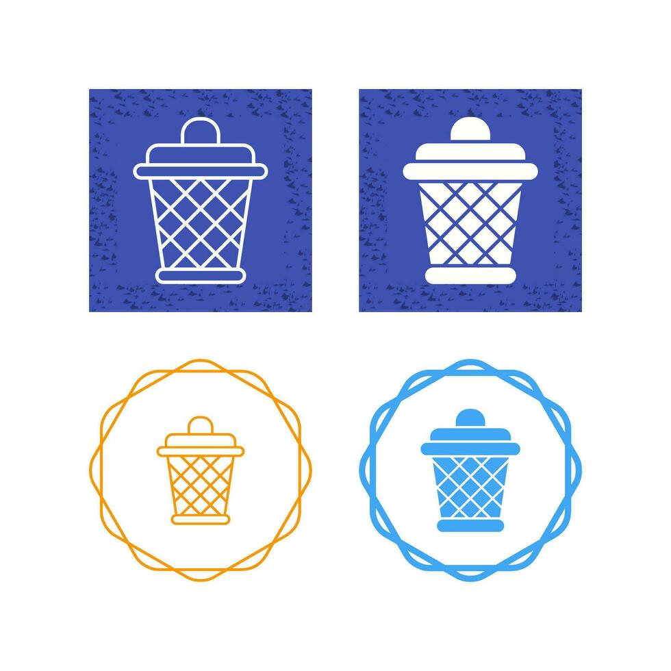 Dustbin Vector Icon
