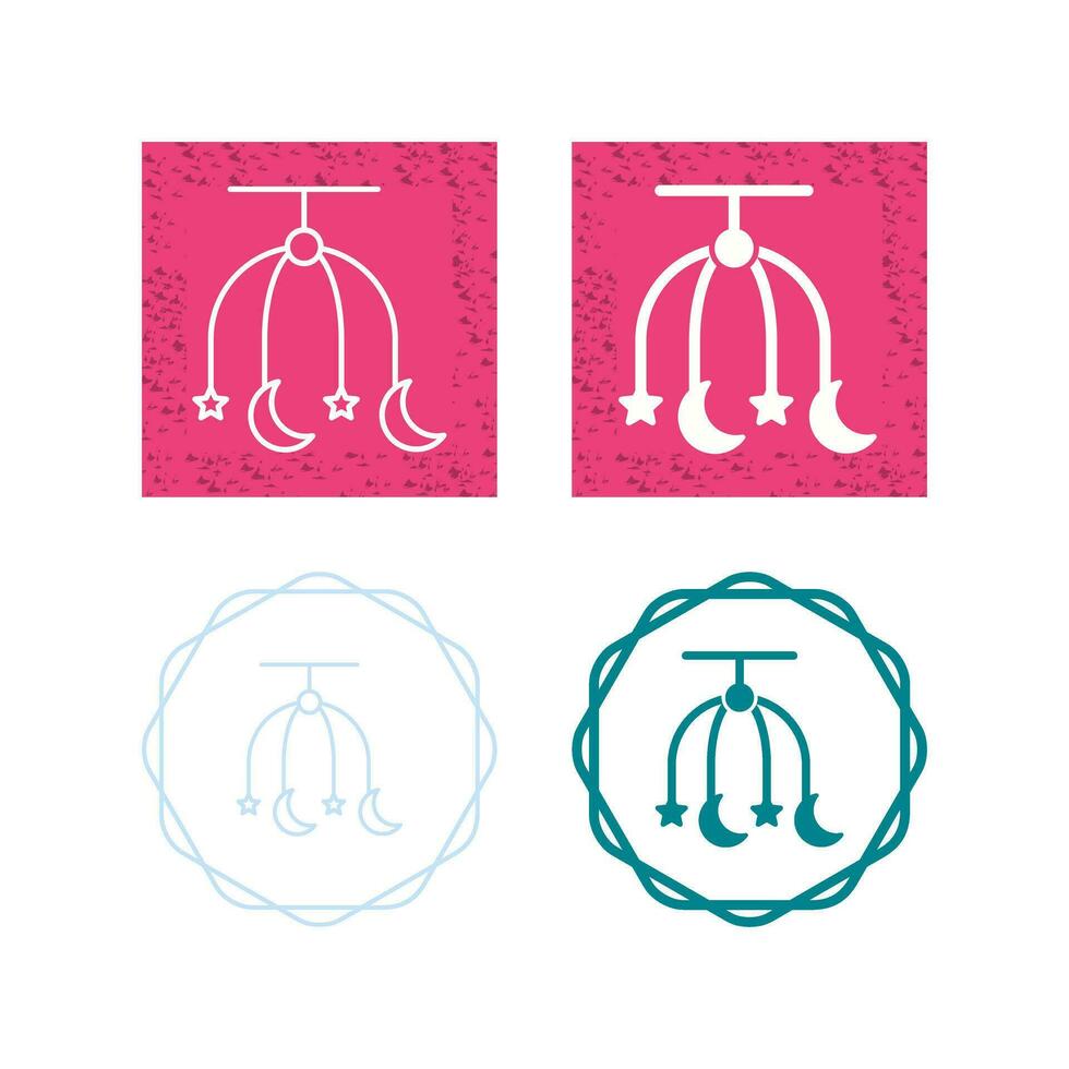 Crib Toy Vector Icon