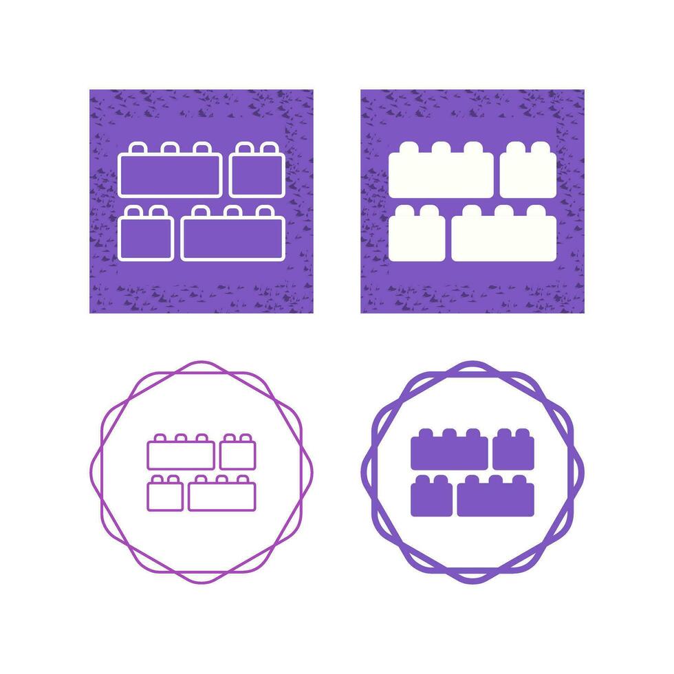 Toy Blocks Vector Icon