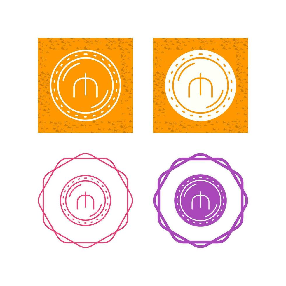 Manat Currency Vector Icon