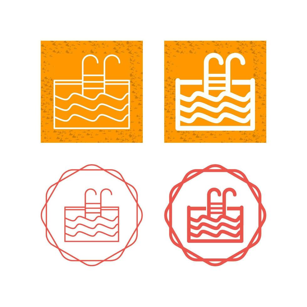 Swimming Pool Vector Icon