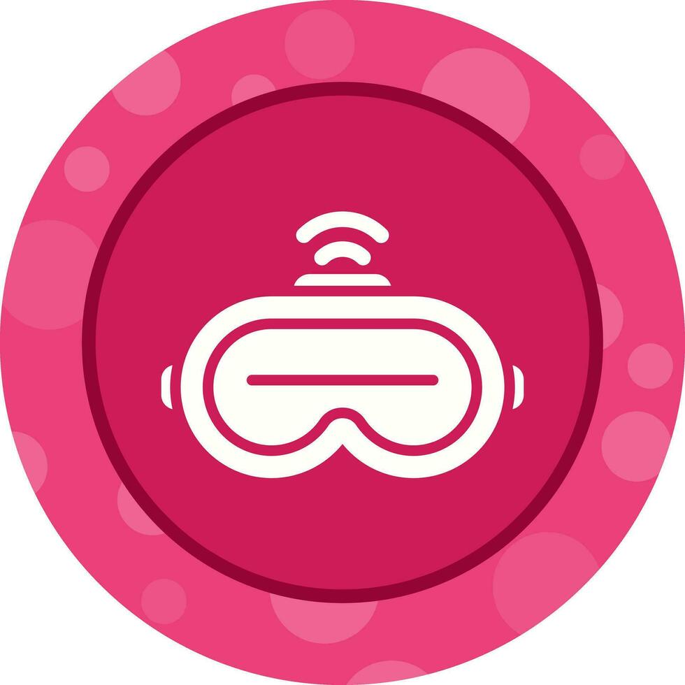 Augmented Reality Headset Vector Icon