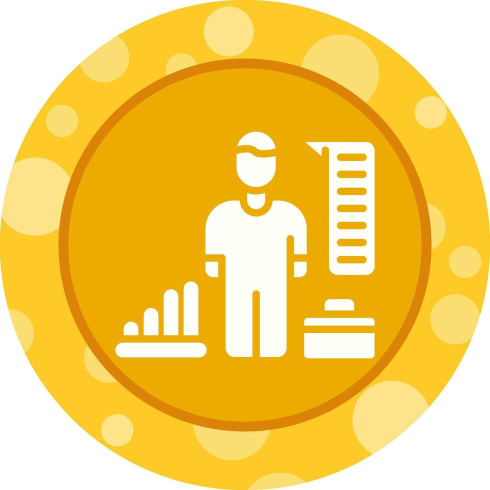 HR Analytics Vector Icon