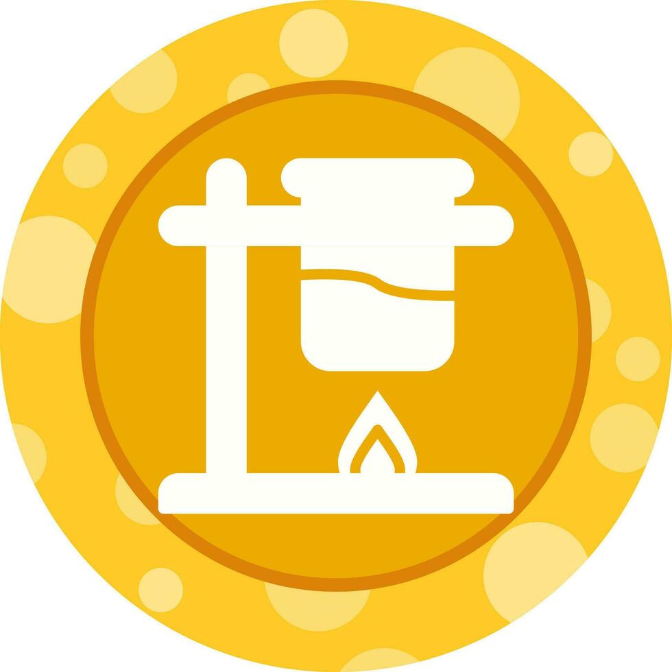 Bunsen Burner Vector Icon