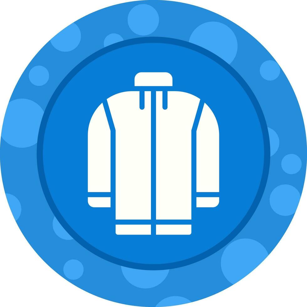 Fleece jacket Vector Icon