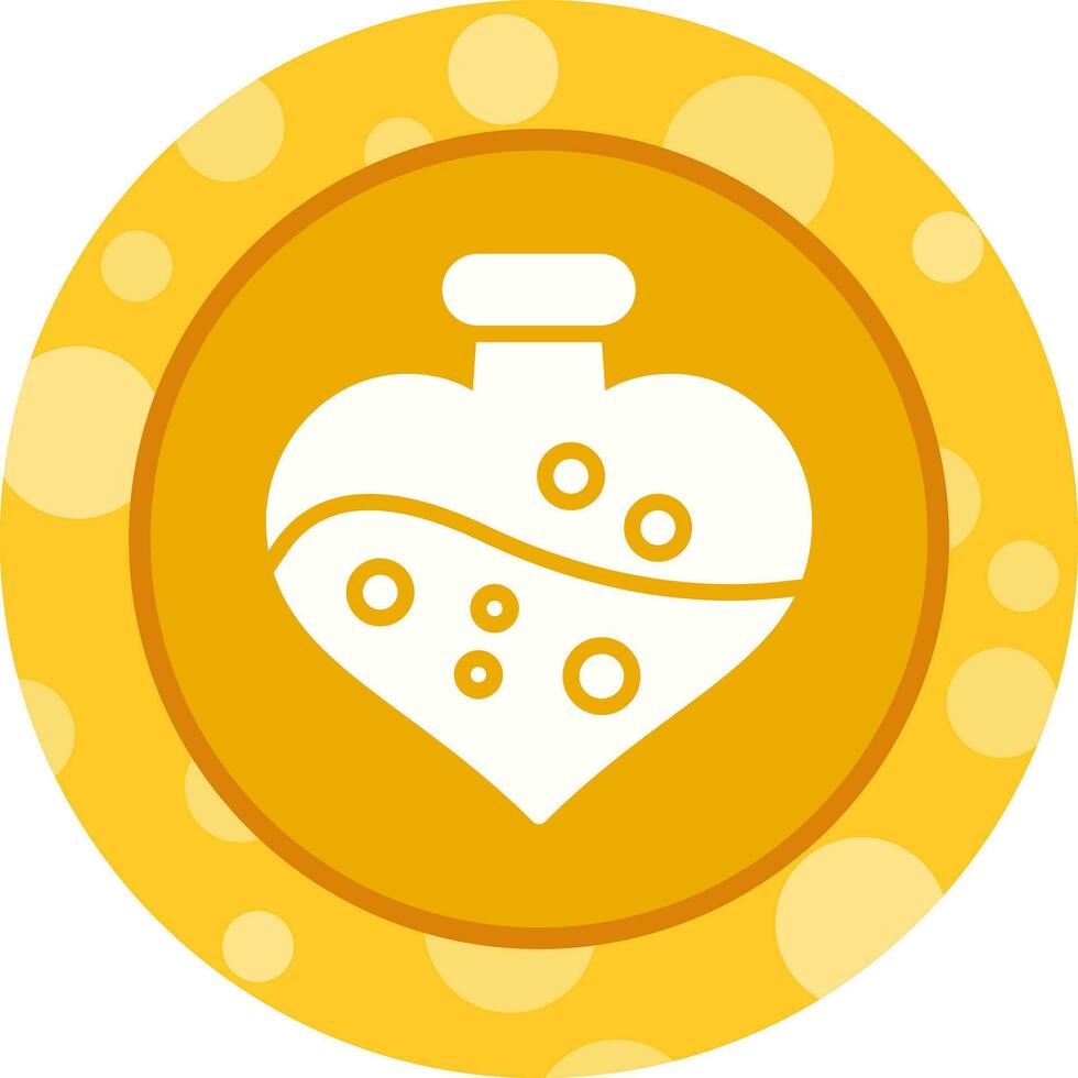 Love potion cocktail Vector Icon