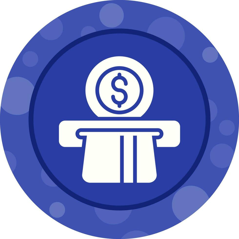 Automated Teller Machine Vector Icon