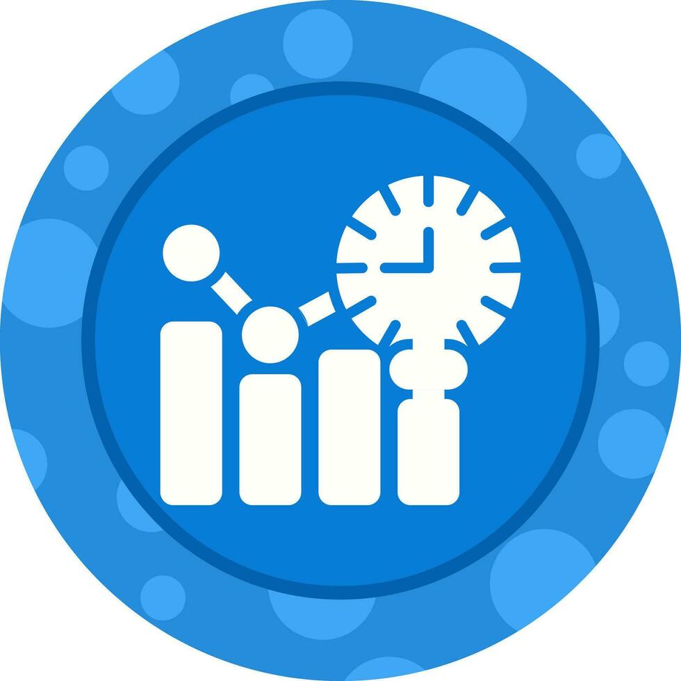 Sales Forecasting Vector Icon