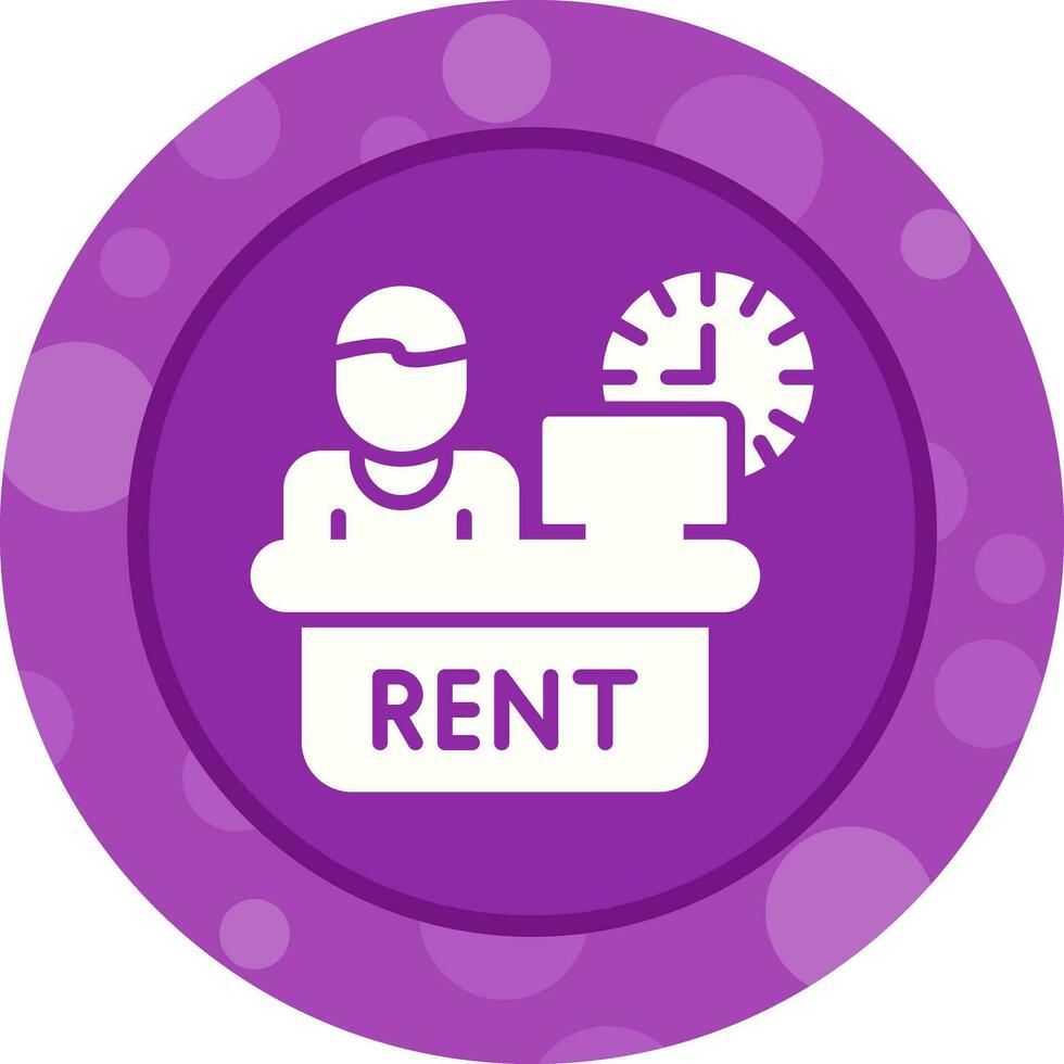 Rental Service Vector Icon