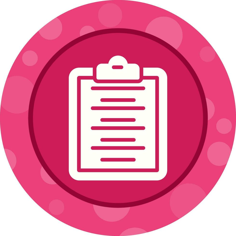 Writing Pad Vector Icon