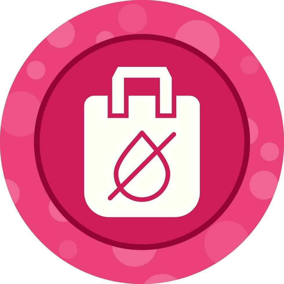 Waterproof bag Vector Icon