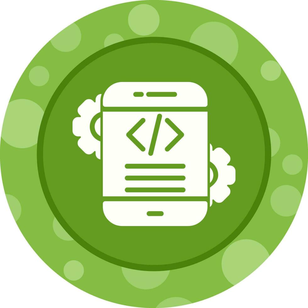 Mobile App Development Vector Icon