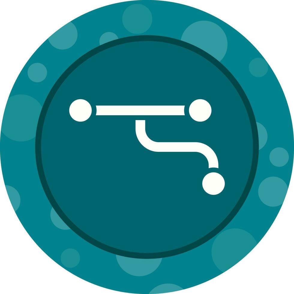 Divergence Vector Icon