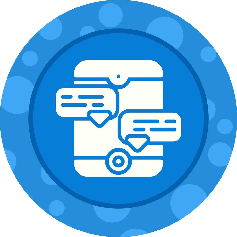 Speech bubble Vector Icon