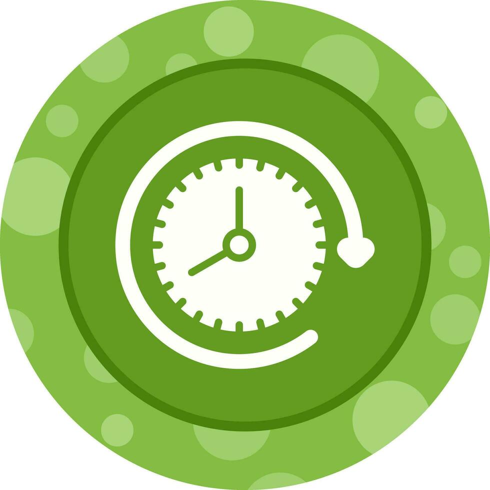 Clock with arrow Vector Icon