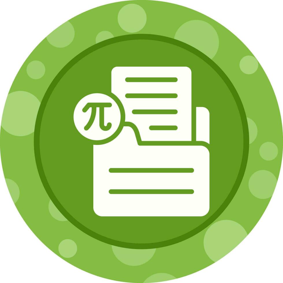 Document Insert Formula Vector Icon