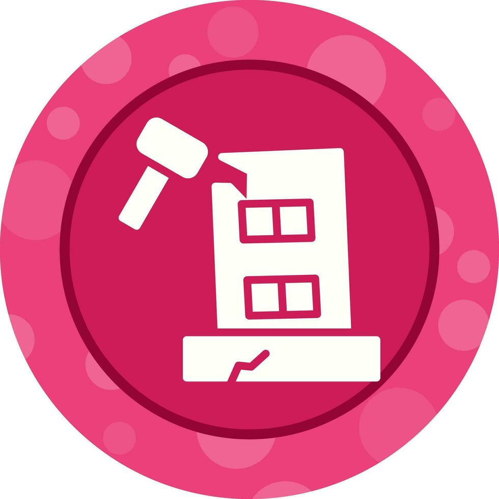 Industry Disruption Vector Icon