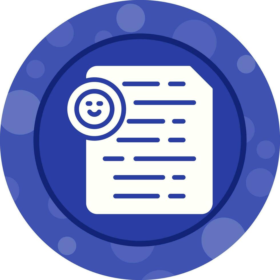 Document Insert Emoji Vector Icon