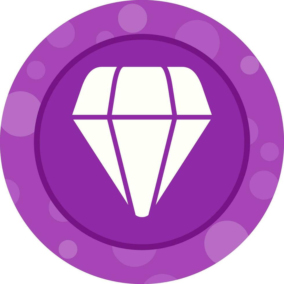 icono de vector de diamante